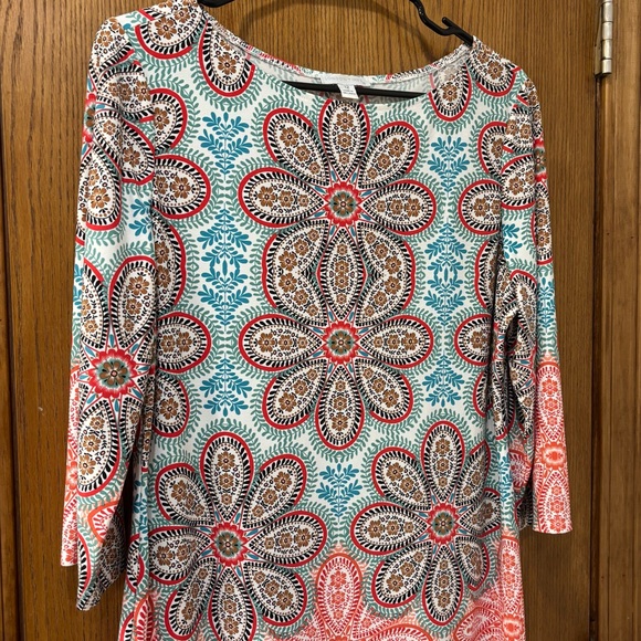 London Times 3/4 sleeve sheath dress size 12 - Picture 4 of 9